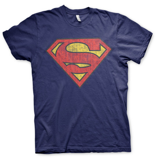 Billede af Superman, Superman: Washed Shield T-Shirt