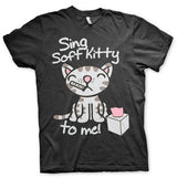 Billede af The Big Bang Theory, Sing Soft Kitty To Me T-Shirt