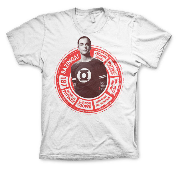Billede af The Big Bang Theory, Sheldon Circle T-Shirt