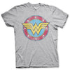 Billede af DC Comics, DC Comics: Wonder Woman Distressed Logo T-Shirt