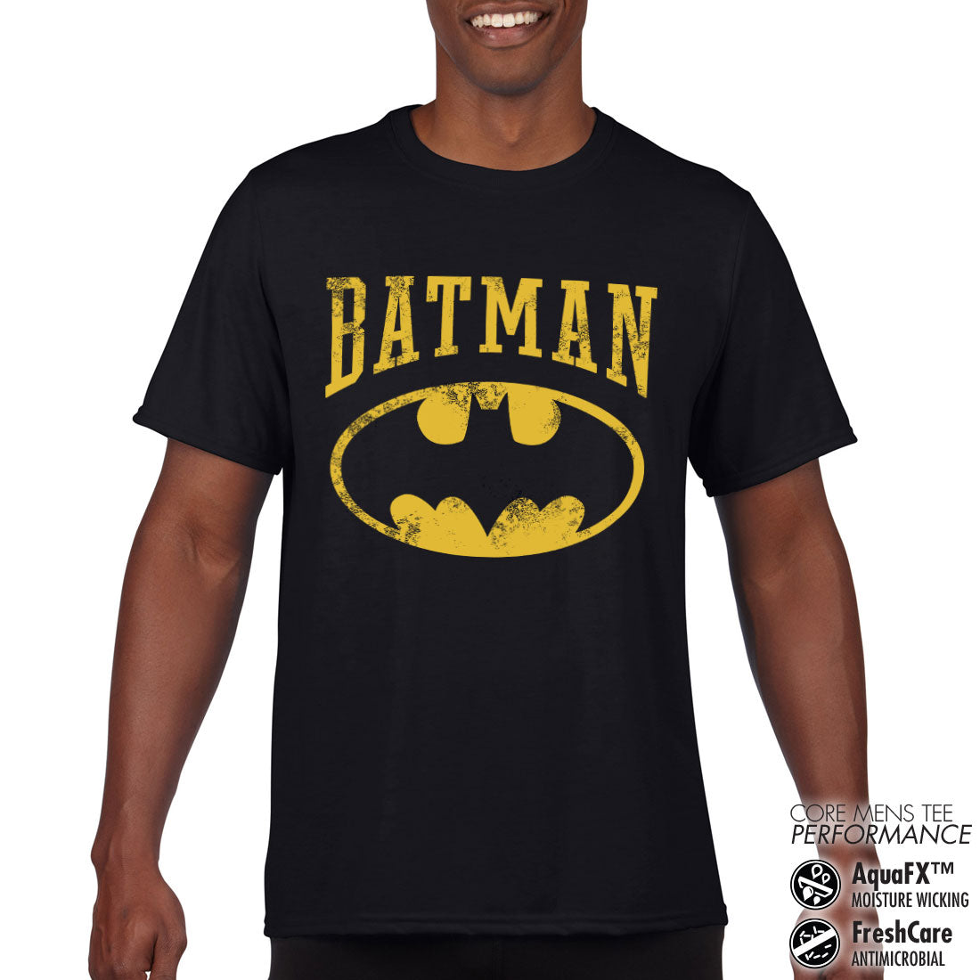 Billede af DC Comics, DC Comics: Vintage Batman Performance Mens T-Shirt