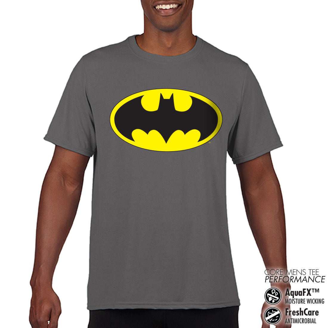 Billede af DC Comics, DC Comics: Batman Signal Performance Mens T-Shirt