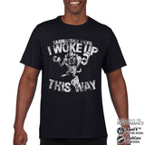 Billede af Looney Tunes, Looney Tunes: Tasmanian Devil - I Woke Up This Way Performance Mens T-Shirt