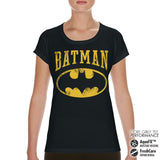 Billede af DC Comics, DC Comics: Vintage Batman Performance T-Shirt (Kvinder)