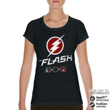 Billede af DC Comics, DC Comics: The Flash Riddle Performance T-Shirt (Kvinder)