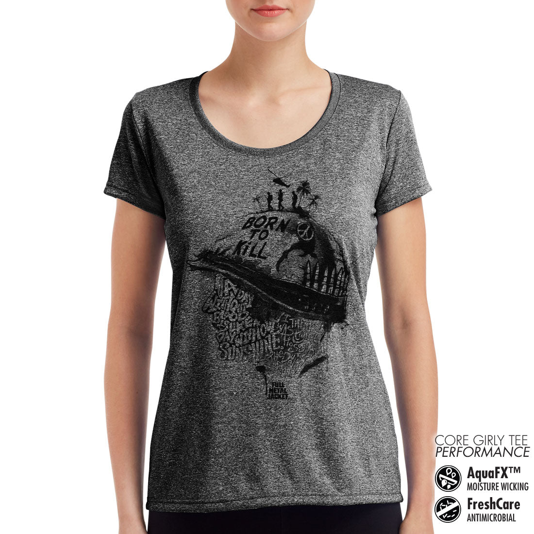 Billede af Full Metal Jacket, Full Metal Jacket: Sayings Performance T-Shirt (Kvinder)