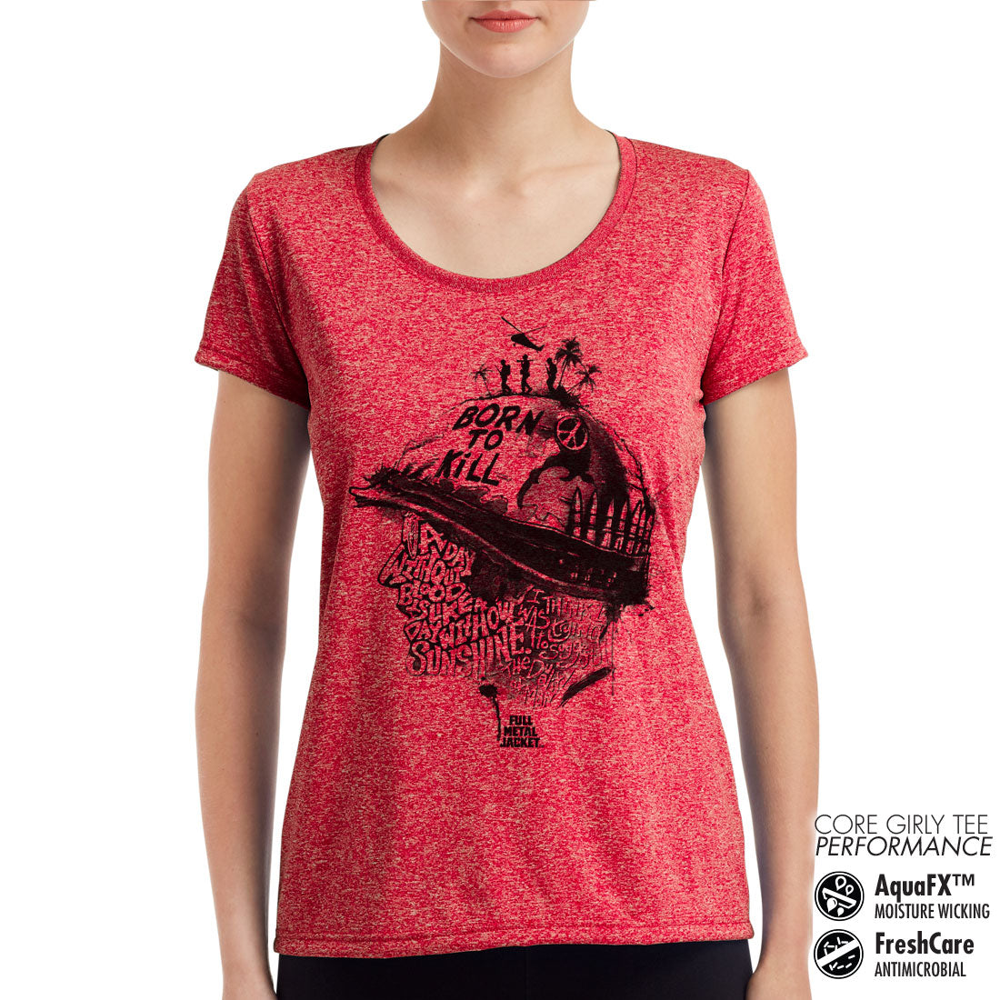 Billede af Full Metal Jacket, Full Metal Jacket: Sayings Performance T-Shirt (Kvinder)