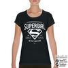 Billede af Supergirl: Strong & Faster Performance T-Shirt (Kvinder)