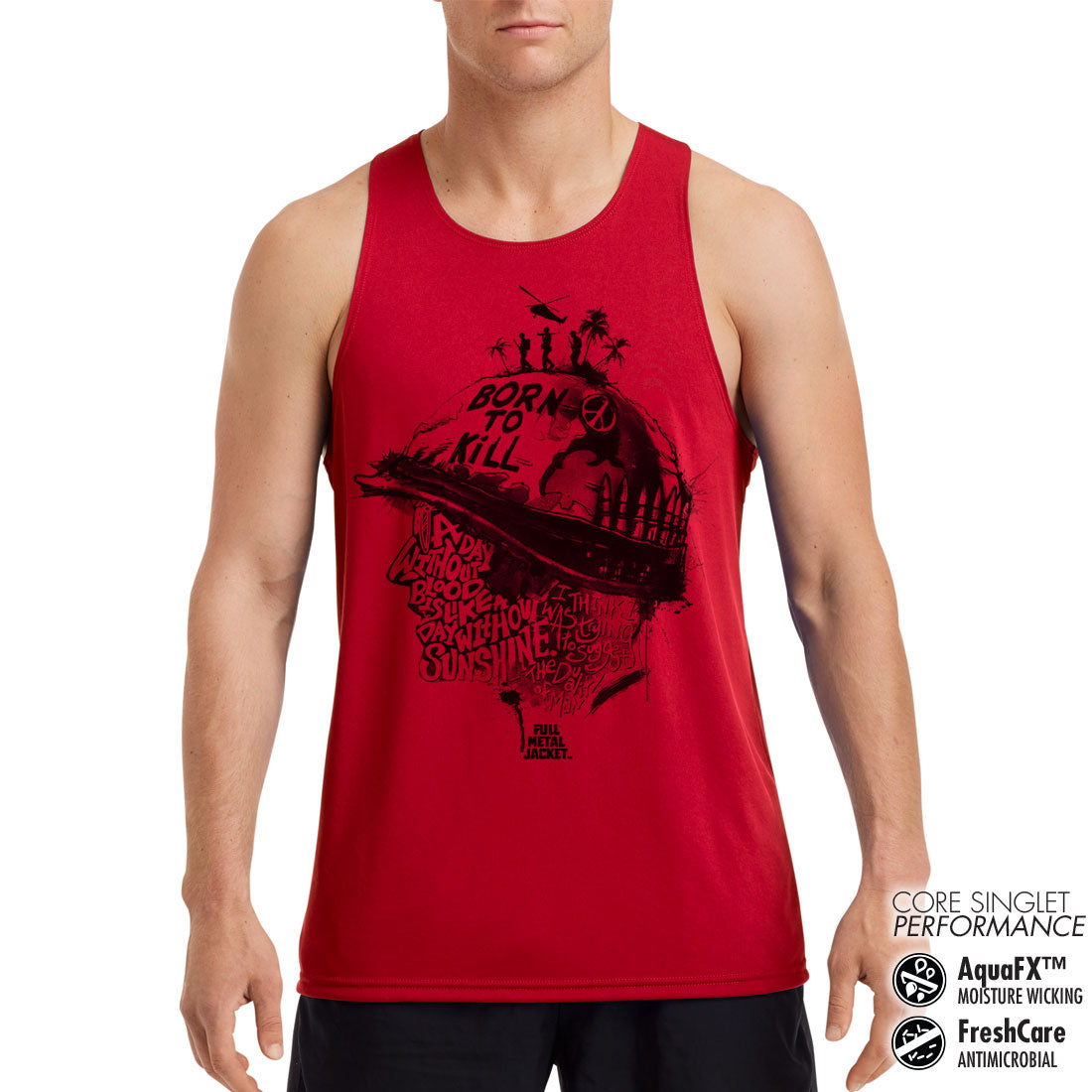 Billede af Full Metal Jacket, Full Metal Jacket: Sayings Performance Singlet