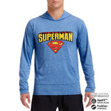 Billede af Superman, Superman: Blockletter Logo Performance Hoodie