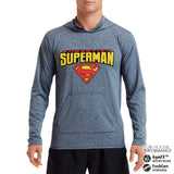 Billede af Superman, Superman: Blockletter Logo Performance Hoodie