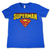 Billede af Superman, Superman: Blockletter Logo T-Shirt (Børn)