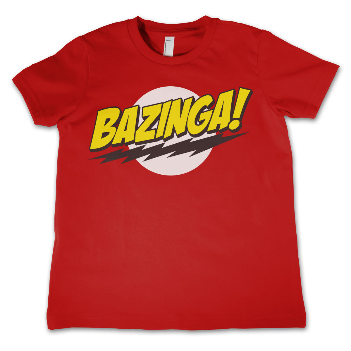 Billede af The Big Bang Theory, Bazinga Super Logo T-Shirt (Børn)