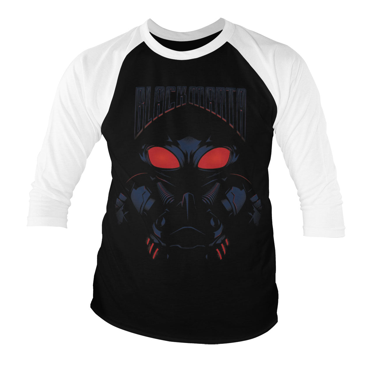 Billede af Aquaman, Aquaman: Black Manta Raglan 3/4 Sleeve T-Shirt