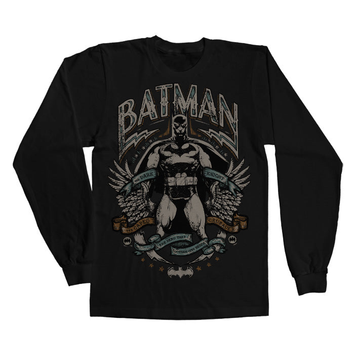 Billede af DC Comics, DC Comics: Dark Knight Crusader Long Sleeve T-Shirt