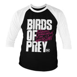 Billede af Birds of Prey, Birds of Prey: Logo 3/4-ærmet Raglan T-Shirt