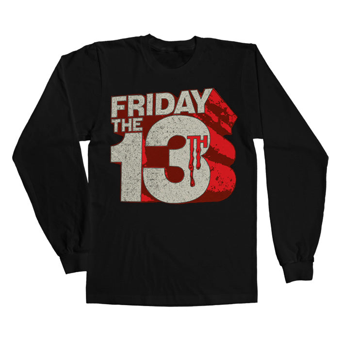 Billede af Friday the 13th, Friday the 13th: Block Logo Long Sleeve T-Shirt