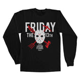 Billede af Friday the 13th, Friday the 13th: The Day Everyone Fears Long Sleeve T-Shirt