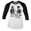 Billede af Friends, Friends: Joey Doesn't Share Food Raglan Long Sleeve T-Shirt