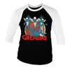 Billede af Gremlins, Gremlins: Group Raglan 3/4 Sleeve T-Shirt