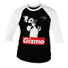 Billede af Gremlins, Gremlins: GIZMO Raglan 3/4 Sleeve T-Shirt