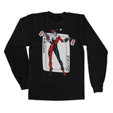 Billede af DC Comics, DC Comics: Harley Quinn Card Games Long Sleeve T-Shirt