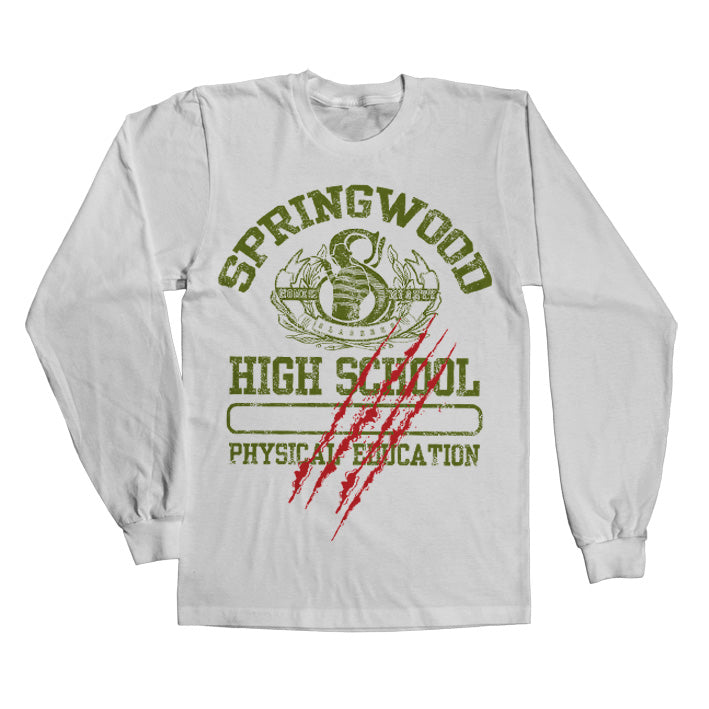 Billede af A Nightmare On Elm Street, A Nightmare On Elm Street: Springwood High School Long Sleeve T-Shirt