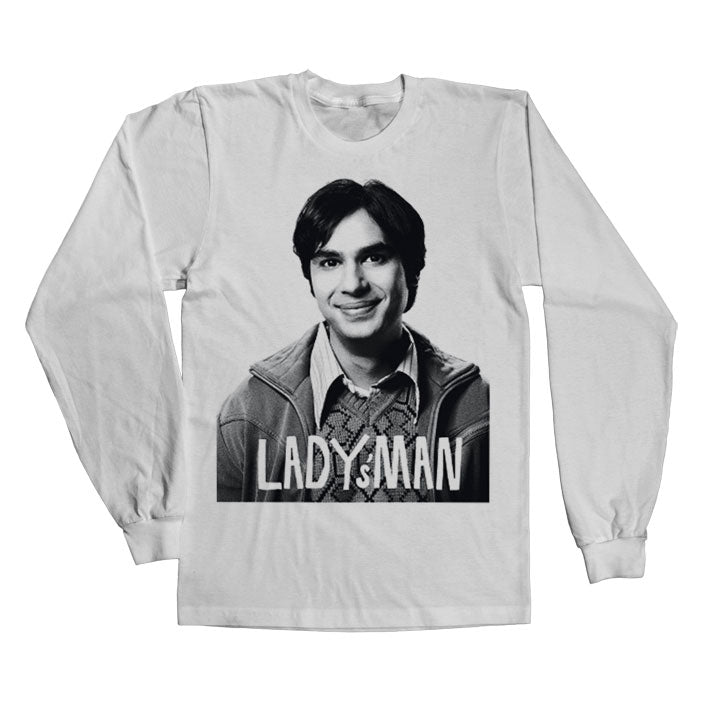 Billede af The Big Bang Theory, Lady´s Man Langærmet T-Shirt