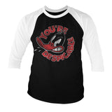 Billede af Looney Tunes, Looney Tunes: Daffy Duck - You're Despicable 3/4-ærmet Raglan T-Shirt