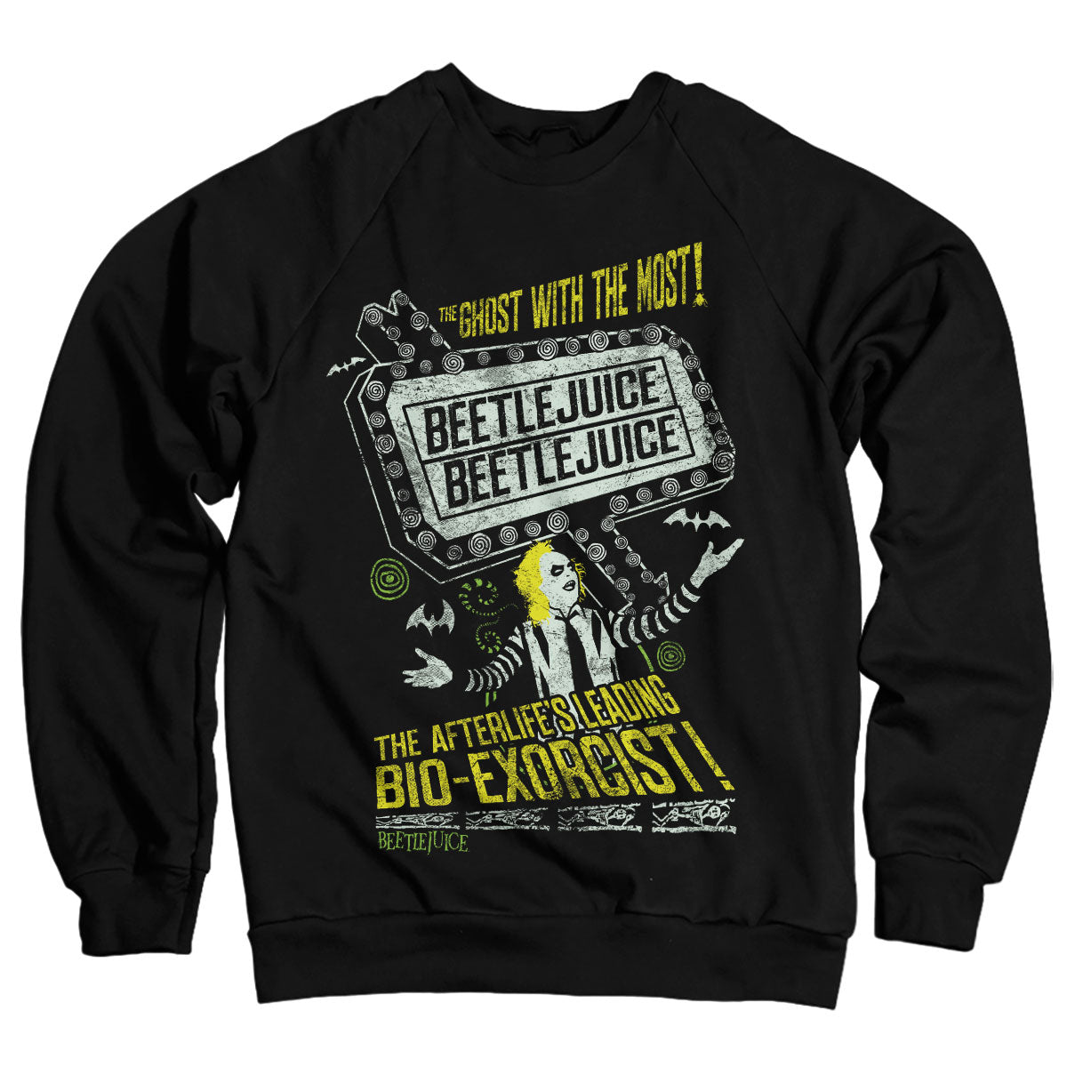 Billede af Beetlejuice, Beetlejuice: The Afterlife's Leading Bio-Exorcist Sweatshirt