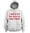 Billede af Birds of Prey, Birds of Prey: I Shaved My Balls For This Hoodie