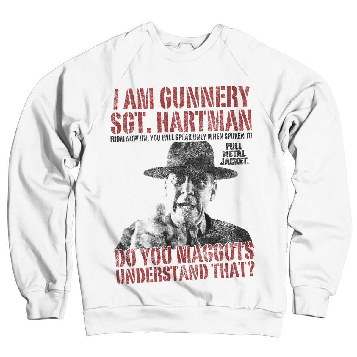 Billede af Full Metal Jacket, Full Metal Jacket: Sgt. Hartman Sweatshirt