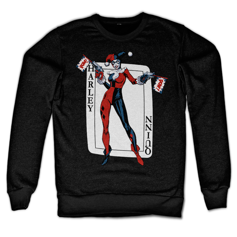 Billede af DC Comics, DC Comics: Harley Quinn Card Games Sweatshirt
