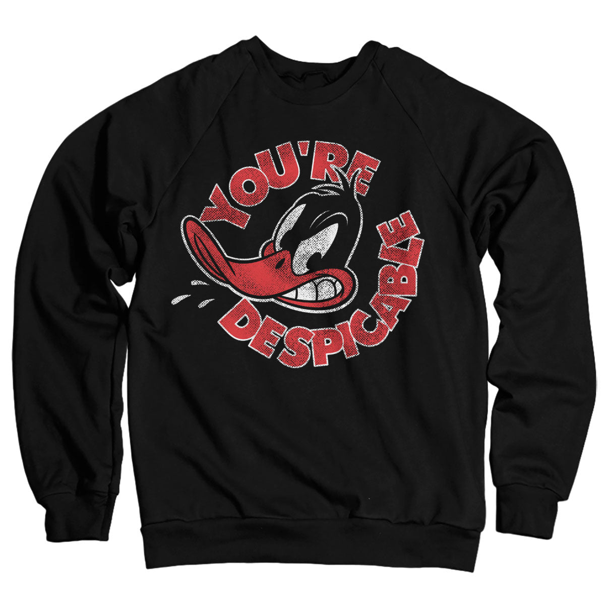 Billede af Looney Tunes, Looney Tunes: Daffy Duck - You're Despicable Sweatshirt
