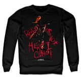 Billede af A Nightmare On Elm Street, A Nightmare On Elm Street: Here I Come Sweatshirt