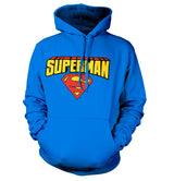 Billede af Superman, Superman: Blockletter Logo Hoodie