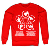 Billede af The Big Bang Theory, Sheldons Rock-Paper-Scissors-Lizard Game Sweatshirt
