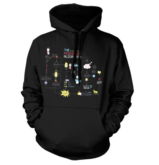 Billede af The Big Bang Theory, The Friendship Minions Algorithm Hoodie