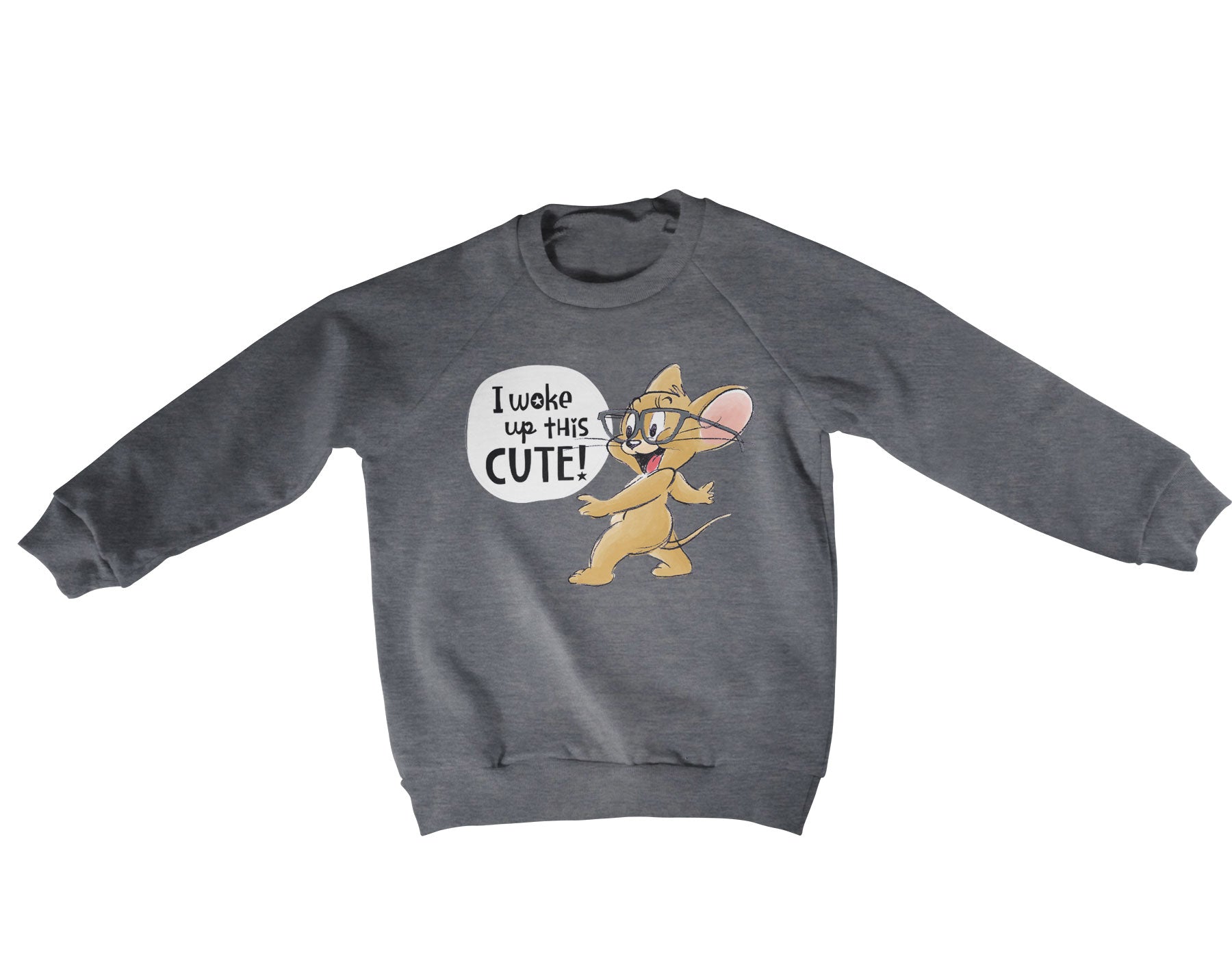 Billede af Tom & Jerry: Jerry - I Woke Up This Cute Sweatshirt (Børn)