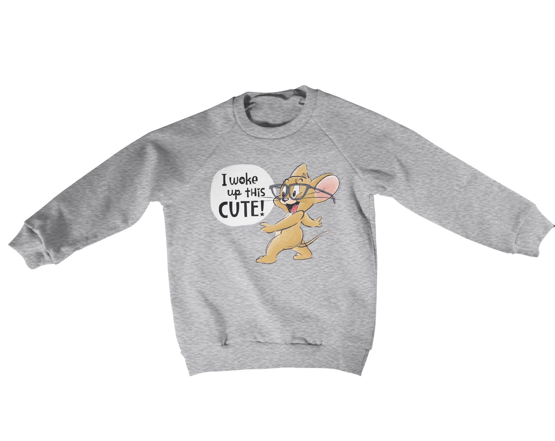 Billede af Tom & Jerry: Jerry - I Woke Up This Cute Sweatshirt (Børn)
