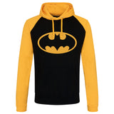 Billede af DC Comics, DC Comics: Batman Signal Logo Raglan Hoodie