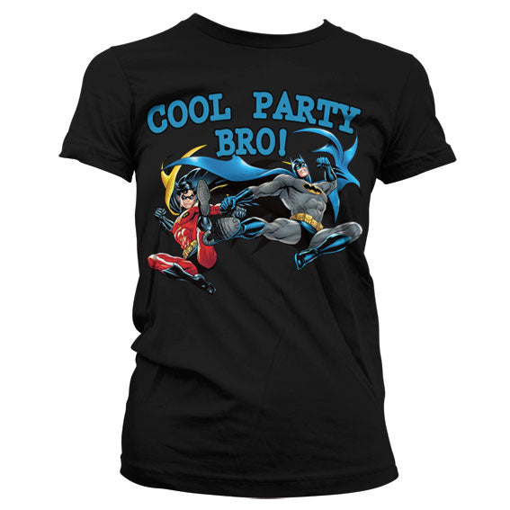Billede af DC Comics, DC Comics: Batman - Cool Party Bro! T-shirt (Kvinder)