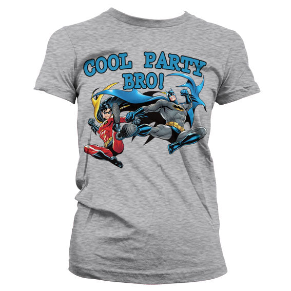 Billede af DC Comics, DC Comics: Batman - Cool Party Bro! T-shirt (Kvinder)