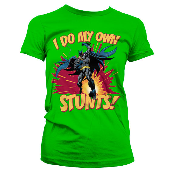 Billede af DC Comics, DC Comics: Batman - I Do My Own Stunts T-Shirt (Kvinder)