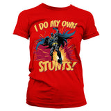 Billede af DC Comics, DC Comics: Batman - I Do My Own Stunts T-Shirt (Kvinder)