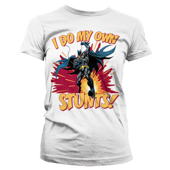 Billede af DC Comics, DC Comics: Batman - I Do My Own Stunts T-Shirt (Kvinder)
