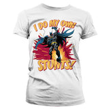 Billede af DC Comics, DC Comics: Batman - I Do My Own Stunts T-Shirt (Kvinder)