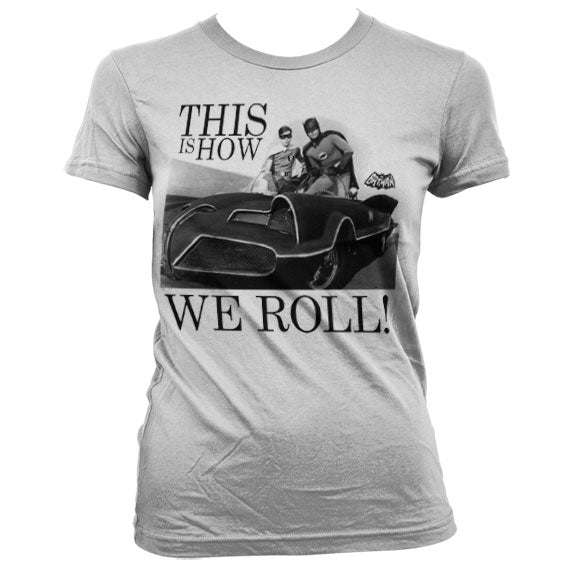 Billede af DC Comics, DC Comics: This Is How We Roll T-shirt (Kvinder)
