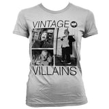 Billede af DC Comics, DC Comics: Vintage Villains T-shirt (Kvinder)