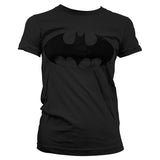 Billede af DC Comics, DC Comics: Batman Inked Logo T-Shirt (Kvinder)